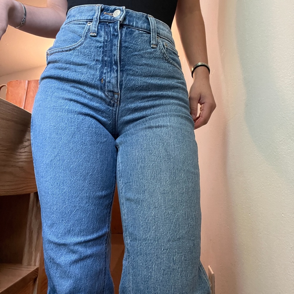 JCREW HIGH RISE FLARE JEANS